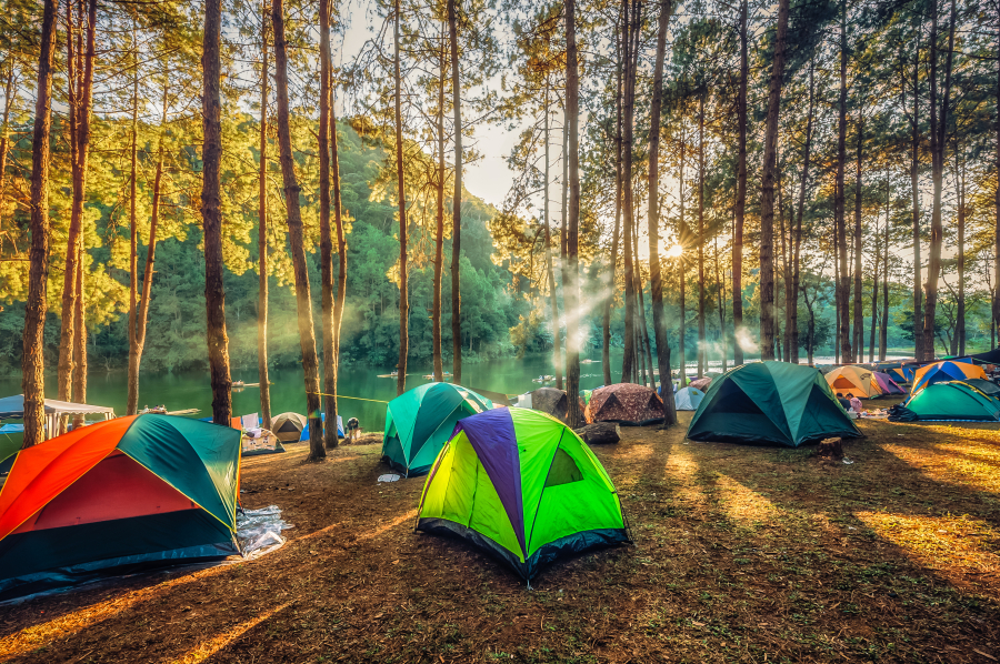 tente camping Ardeche